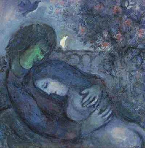 Lovers by Marc Chagall